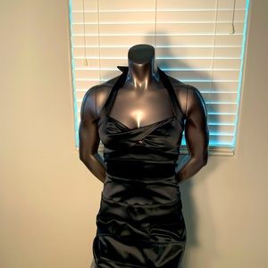 Bebe backless party dress - knee length -size M